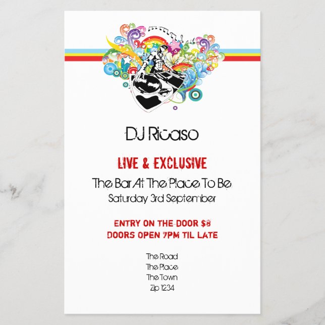 FLYER DJ FIESTA (Frente)