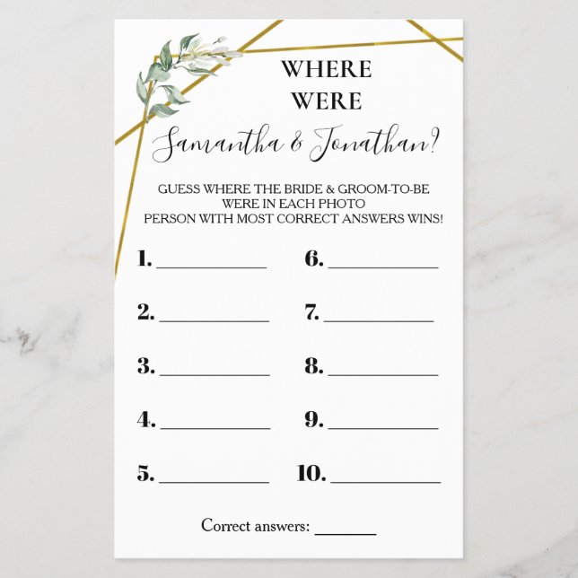 Flyer Dónde estaban las duchas de oro de verde (Frente)