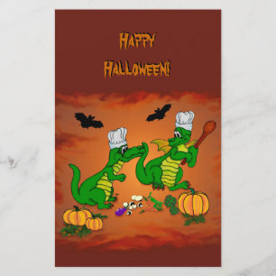 Flyer Dragones - ¡Feliz Halloween! Hoy cocinaré