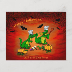 Flyer Dragones - ¡Feliz Halloween! Hoy cocinaré