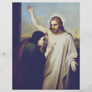 Flyer Dudar de Santo Tomás por Silvestro Lega