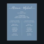 Flyer Dusty Blue y White elegante Fiesta simple de novia<br><div class="desc">Celebra tu amada fiesta nupcial con nuestra carta de fiesta nupcial minimal azul turquesa y simple: una Moda y un tributo eterno a tus compañeros tesoreros. Presentamos nuestra exquisita tarjeta Personalizado Minimalista Dusty Blue White Simple Bridal Party Card - una fusión de elegancia y simplicidad que rinde homenaje a los...</div>