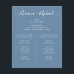 Flyer Dusty Blue y White elegante Fiesta simple de novia<br><div class="desc">Celebra tu amada fiesta nupcial con nuestra carta de fiesta nupcial minimal azul turquesa y simple: una Moda y un tributo eterno a tus compañeros tesoreros. Presentamos nuestra exquisita tarjeta Personalizado Minimalista Dusty Blue White Simple Bridal Party Card - una fusión de elegancia y simplicidad que rinde homenaje a los...</div>
