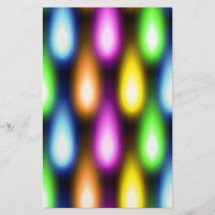 Flyer Efectos coloridos de la luz