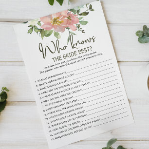 Flyer Eggshell Rubor Floral Game quien mejor conoce a la