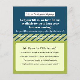 Flyer Ejemplo de viajero de negocios