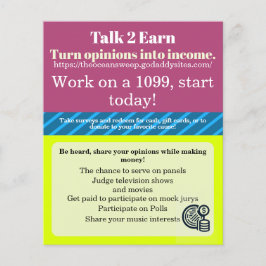 Flyer Ejemplo de viajero de negocios