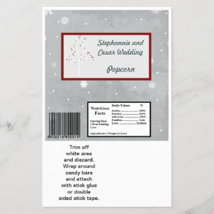 Flyer El árbol blanco del envolvimiento del bar de Hersh