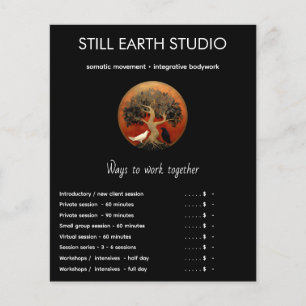 Flyer El Árbol Entre Mundos   Árbol de la Vida R&B