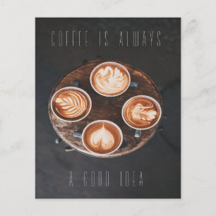 Flyer El café es siempre una buena idea