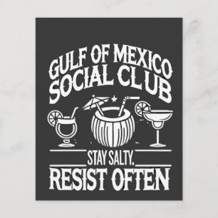 Flyer El club social del Golfo de México permanece salad