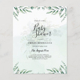Flyer El eucalipto del presupuesto deja al Boda de la ve