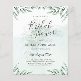 Flyer El eucalipto del presupuesto deja al Boda de la ve