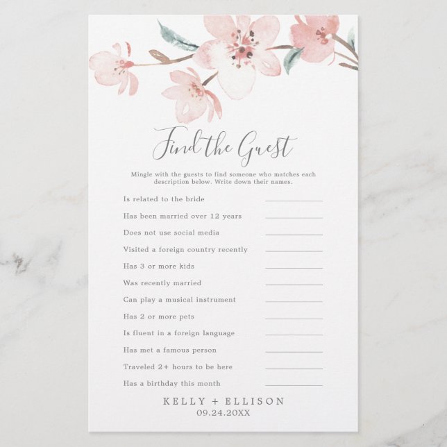 Flyer El florecimiento de los cerezos ofrece el juego de (Frente)