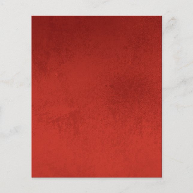 FLYER EL GRADIENTE ROJO RICO ANTE LA PLANTILLA TEXTURADA (Frente)