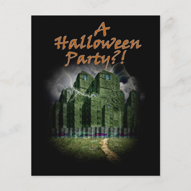 Flyer El lado oscuro de la embrujada Halloween de la ciu (Frente)