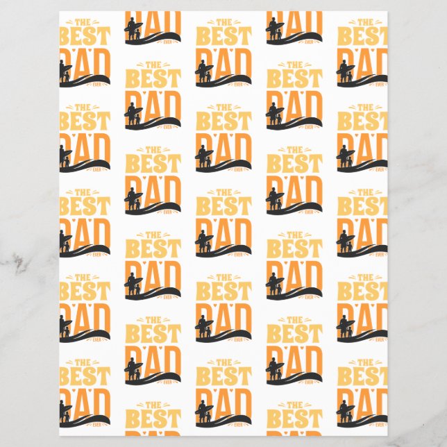 Flyer El Mejor Papá del Mundo (Frente)