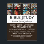 Flyer El nacimiento de Cristo, anuncio de clase de la Bi<br><div class="desc">El nacimiento de Cristo,  Clase Biblia Cristiana Volantes de Publicidad por la Tienda de Tarjetas de Negocios.</div>