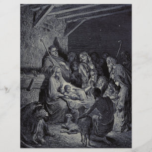 Flyer El Nacimiento de Gustave Doré Tinta Victoriana Pre