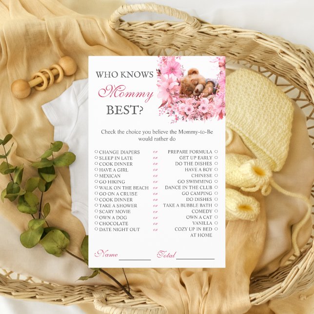 Flyer El oso durmiente rosado de Rubor que conoce mejor  (Subido por el creador)