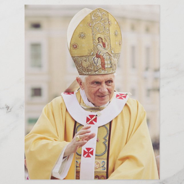 Flyer El Papa Benedicto XVI El Maestro de la Verdad (Frente)