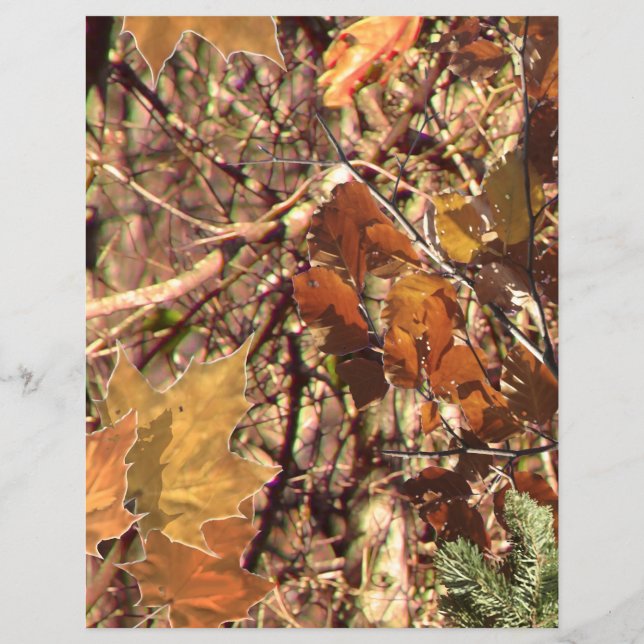 Flyer El Personalizar de pintura Camo Camouflage de Hunt (Atrás)