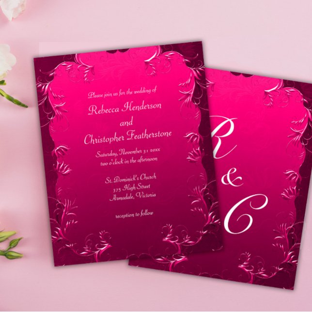 Flyer Elegancia Presupuestaria: Invitación a la Boda Clá (Subido por el creador)
