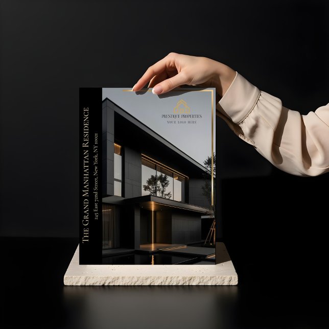 Flyer Elegant Luxury Real Estate Photo Property Listing (Elegant Luxury Real Estate Photo Property Listing Flyer)