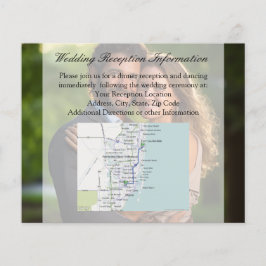 Flyer Elegante Boda de fotografía de Sheer Overlay