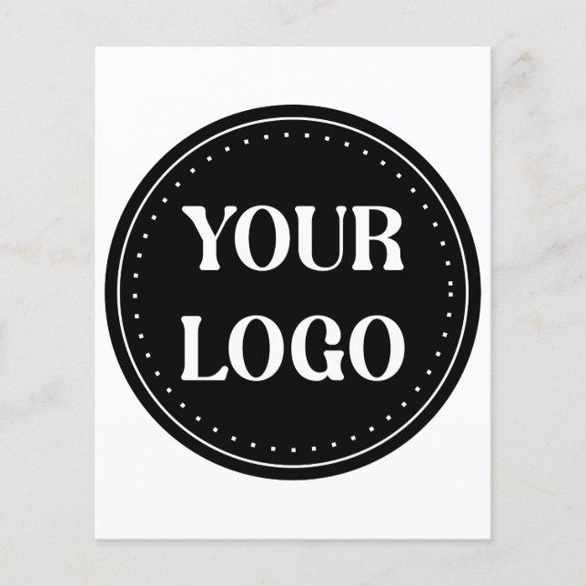 Flyer Elegante, contemporáneo, refinado y personalizable (Frente)