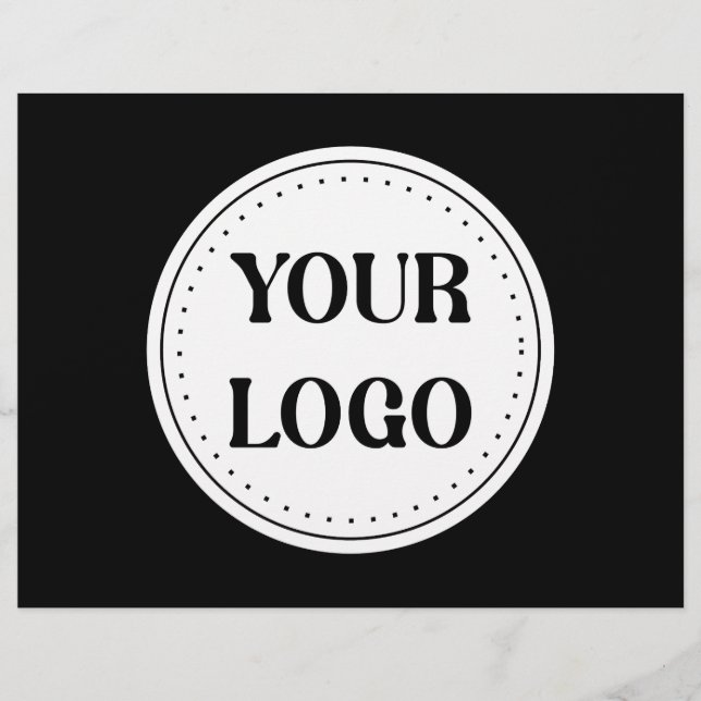 Flyer Elegante, contemporáneo, refinado y personalizable (Frente)