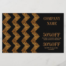 elegante estampado de leopardo patrón geométrico d