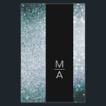 Flyer Elegante Monogramo Silber Blau<br><div class="desc">Ein elegantes und raffiniertes Diseño mit einem digitalen Bild aus Silber-Blau-Purpurina. Achtung: Bei der Herstellung wird keine echte Folie verwendet,  hijo nur die Farbe gründlich aufgedruckt. Füge deine Daten,  Logo,  FirmenDetails und Bilder en Minuten hinzu.</div>