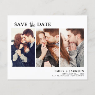 Flyer Elegante presupuesto Guardar las invitaciones de f