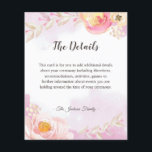 Flyer Elegante Rosa de Oro Rosa Girly Jardín Detalles Vo<br><div class="desc">Elegante Rosa de Oro Rosa Girly Jardín Detalles Volante</div>