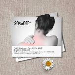 Flyer Elegante Terapia De Masaje De Fotografía Gris Blan<br><div class="desc">Elegante volante, plantilla de diseño de cupones con una foto profesional de estudio. Herramienta de marketing perfecta para sus clientes. Este volante es totalmente personalizable, puedes agregarle tus datos personales fácilmente. Si necesita ayuda para personalizar, por favor contáctenos. Puedes hacer coincidir este producto con tarjetas de visita de nuestra tienda....</div>