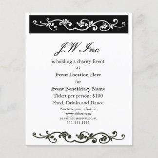 Flyer elegante viajero de negocios