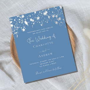 Flyer Elegante y deslumbrante invitación a la boda