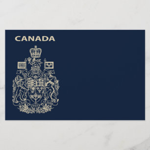 Flyer Emblema nacional de Canadá