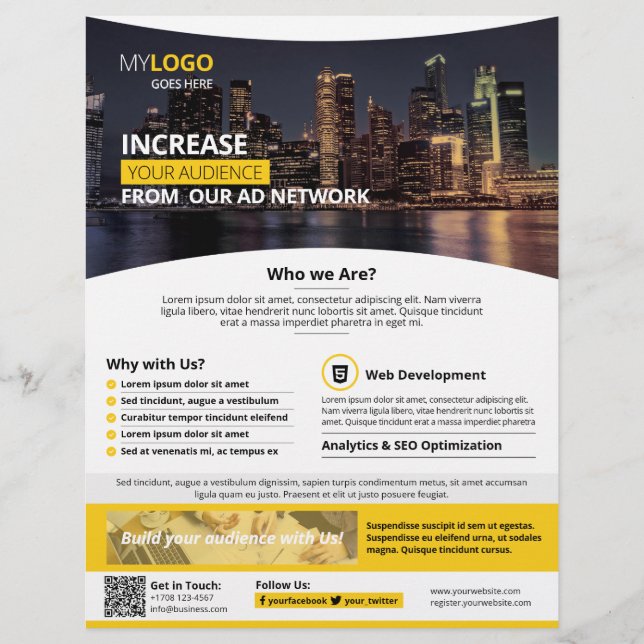 Flyer Empresa (plantilla) (Frente)