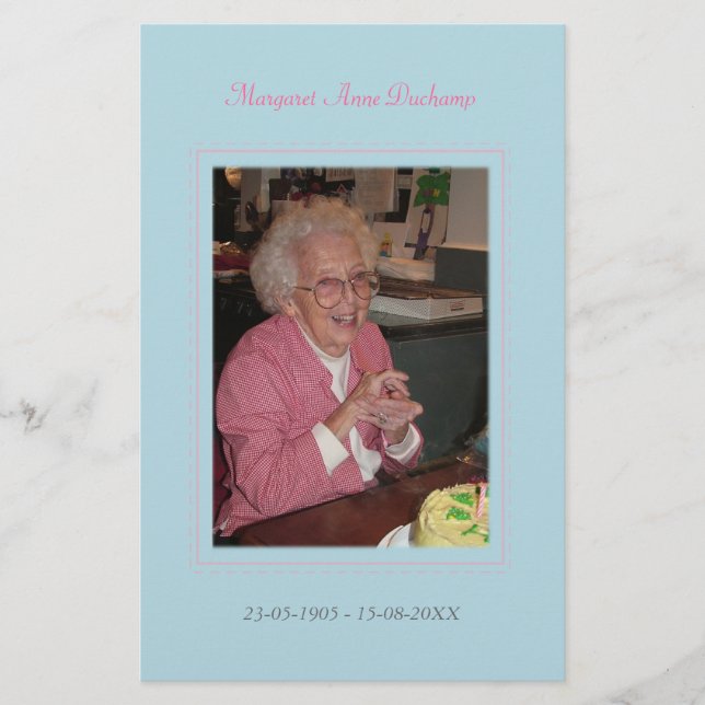 Flyer En Memoriam Loando la Memoria Fotografía del Funer (Frente)