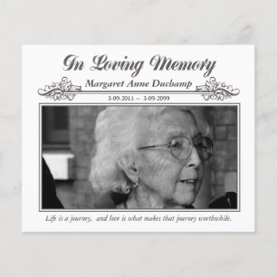 Flyer En Memoriam Loando la Memoria Fotografía del Funer