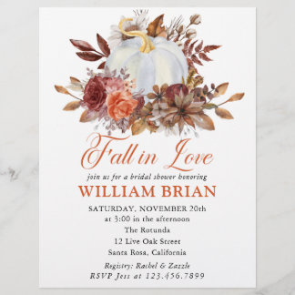 Flyer Enamórate Calabaza Enamórate Florales Boda