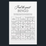 Flyer Encuentra el juego de ducha de novias con bingo in<br><div class="desc">Disfruta de tu ducha de novia con estos juegos sencillos y lindos. Consulte nuestra colección para ver más juegos de ducha de novias en el mismo estilo. Tenga en cuenta que estos juegos no son editables.</div>