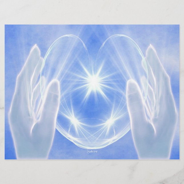 Flyer Energía de curación (Frente)