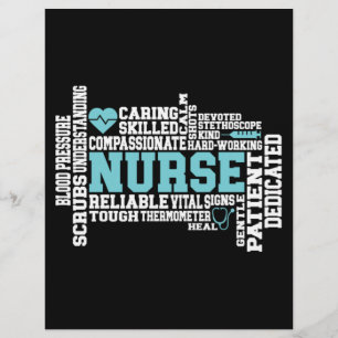 Flyer Enfermera Linda RN LVN Escuela de Enfermería Médic