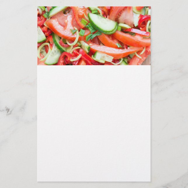 Flyer Ensalada vegetal (Frente)