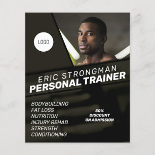 Flyer Entrenadores de estilo masculino moderno