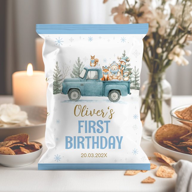 Flyer Envoltorio de Bolsa de Patatas de Cumpleaños de An (Subido por el creador)
