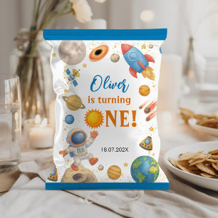 Flyer Envoltorio de Bolsa de Patatas Fritas Cumpleaños A
